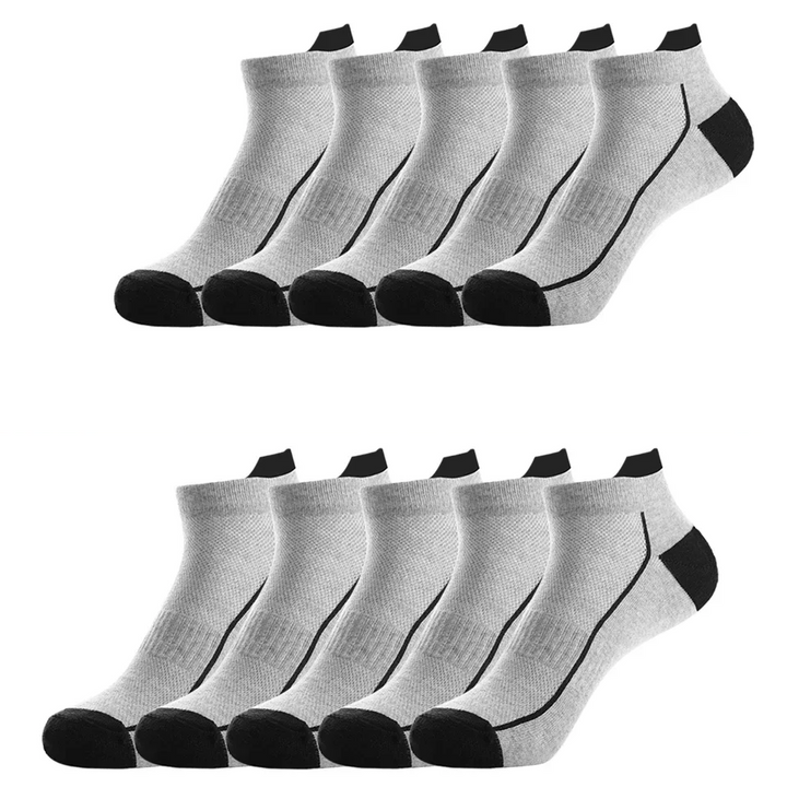 10 PAIRS OF BREATHABLE BAMBOO MEN&