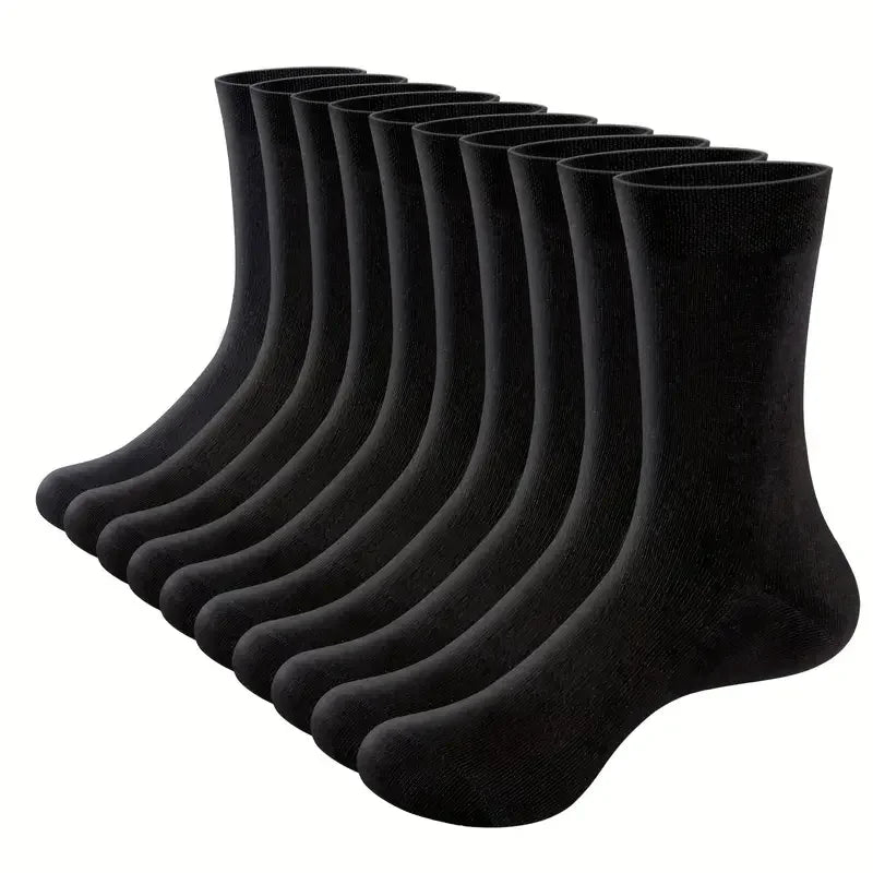 10 PAIRS OF BREATHABLE BAMBOO MEN&