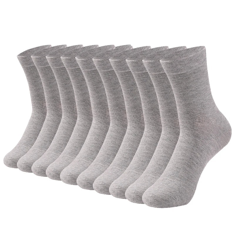 10 PAIRS OF BREATHABLE BAMBOO MEN&