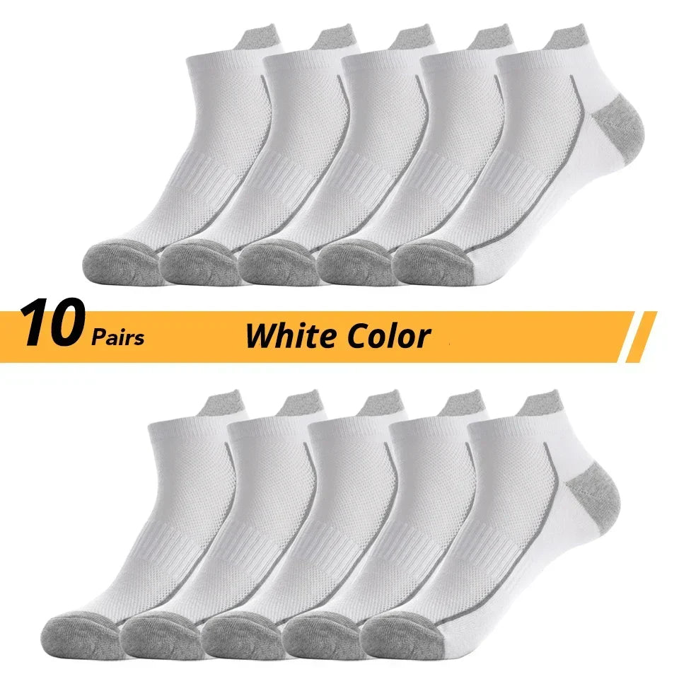 10 PAIRS OF BREATHABLE BAMBOO MEN&