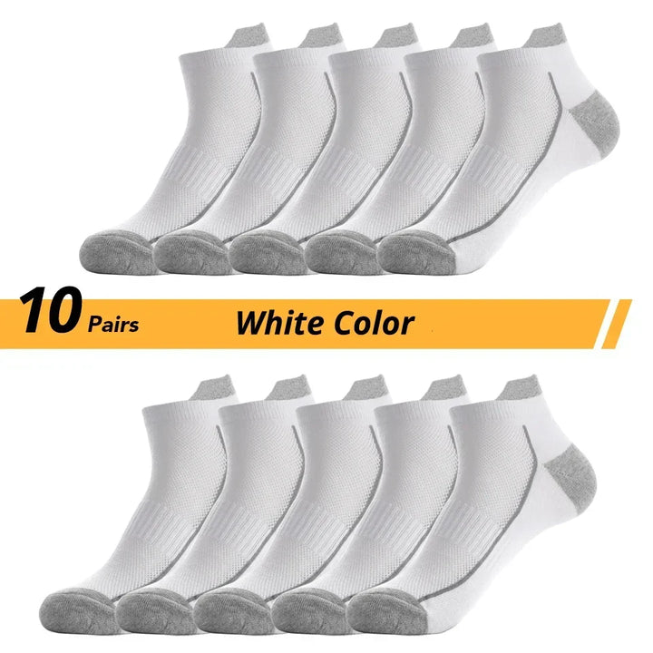 10 PAIRS OF BREATHABLE BAMBOO MEN&
