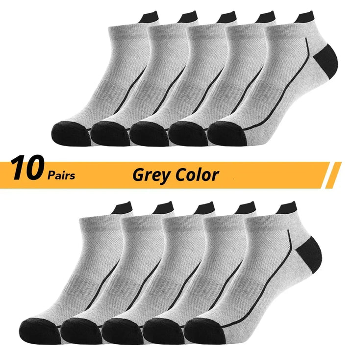 10 PAIRS OF BREATHABLE BAMBOO MEN&