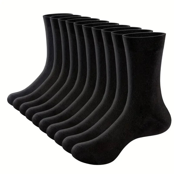 10 PAIRS OF BREATHABLE BAMBOO MEN&