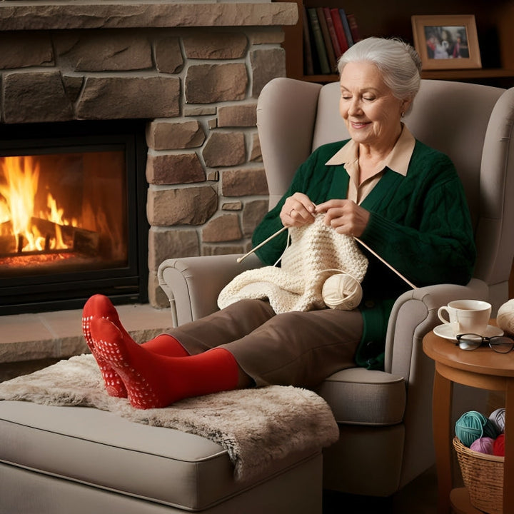 Heating Socks – Magnetic Therapy – Breathable Slimming Thermal Socks for Cold Feet Relief – Boosts Circulation &amp; Comfort