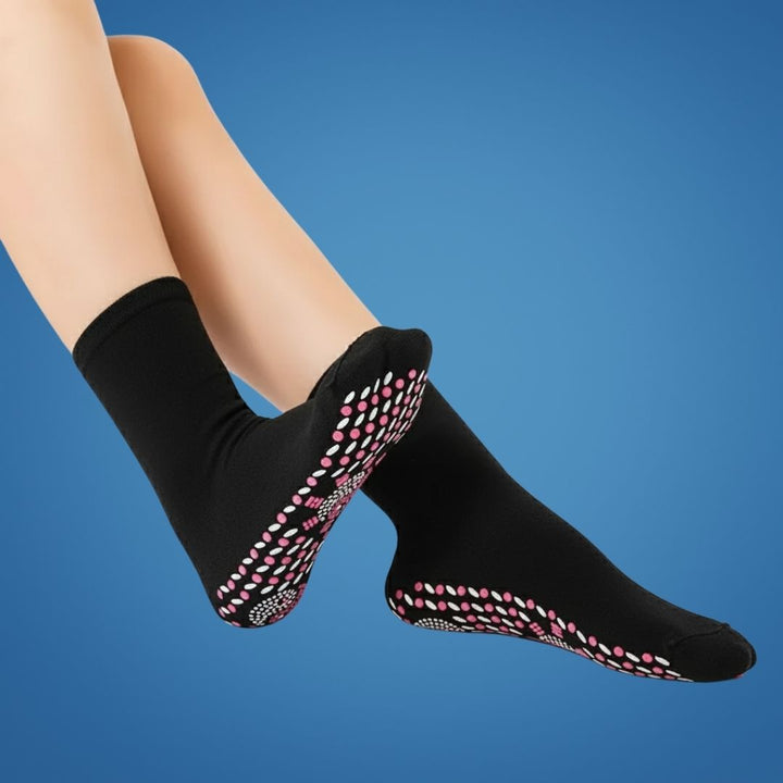 Heating Socks – Magnetic Therapy – Breathable Slimming Thermal Socks for Cold Feet Relief – Boosts Circulation &amp; Comfort