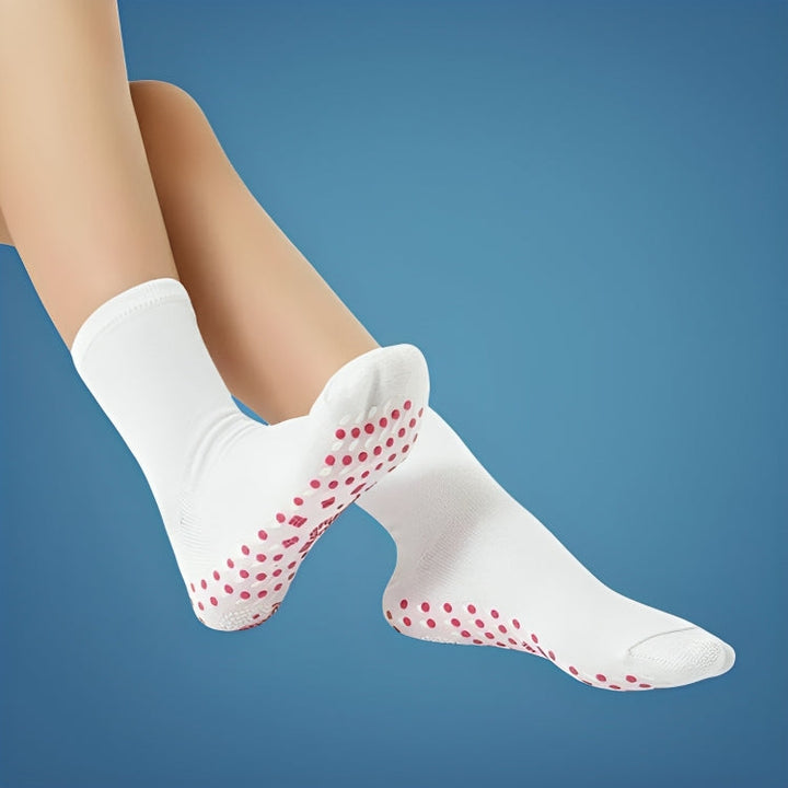 Heating Socks – Magnetic Therapy – Breathable Slimming Thermal Socks for Cold Feet Relief – Boosts Circulation &amp; Comfort