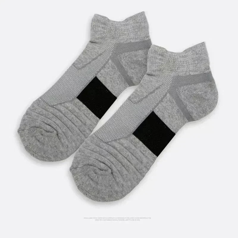 3 Pairs Breathable Mesh Terry Sports Socks - CoolStep