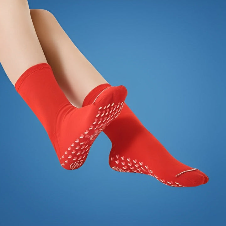 Heating Socks – Magnetic Therapy – Breathable Slimming Thermal Socks for Cold Feet Relief – Boosts Circulation &amp; Comfort