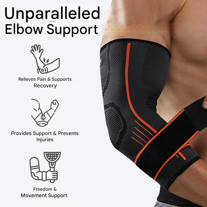 3D Elbow Brace for Decompression and Support - FlexiElbow