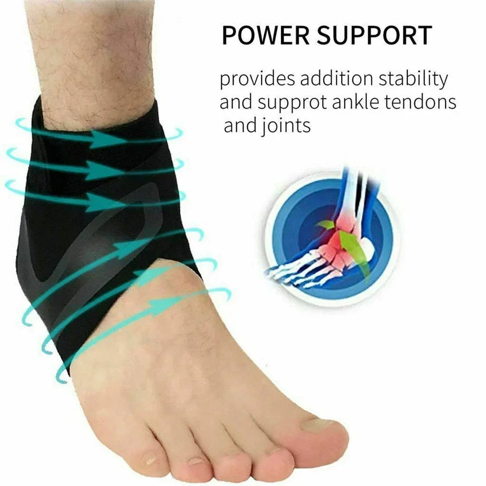 Plantar Ankle X Wrap Support Compression Socks