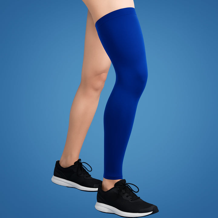 FlexiRelief | Full Leg Compression Sleeve – Knee Support – Graduated Pressure – Pain Relief – Recovery – Swelling Reduction