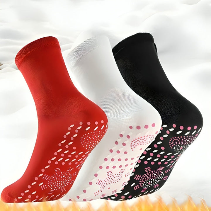 Heating Socks – Magnetic Therapy – Breathable Slimming Thermal Socks for Cold Feet Relief – Boosts Circulation &amp; Comfort