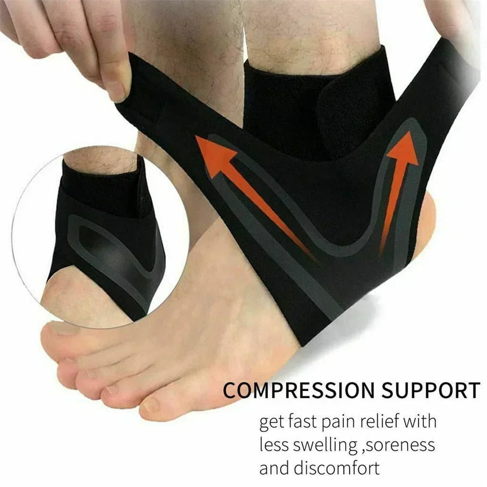 Plantar Ankle X Wrap Support Compression Socks