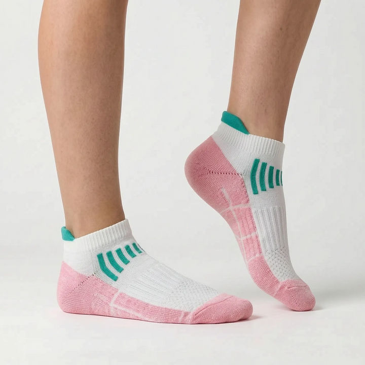 Ankle-Length Athletic Socks - Julia