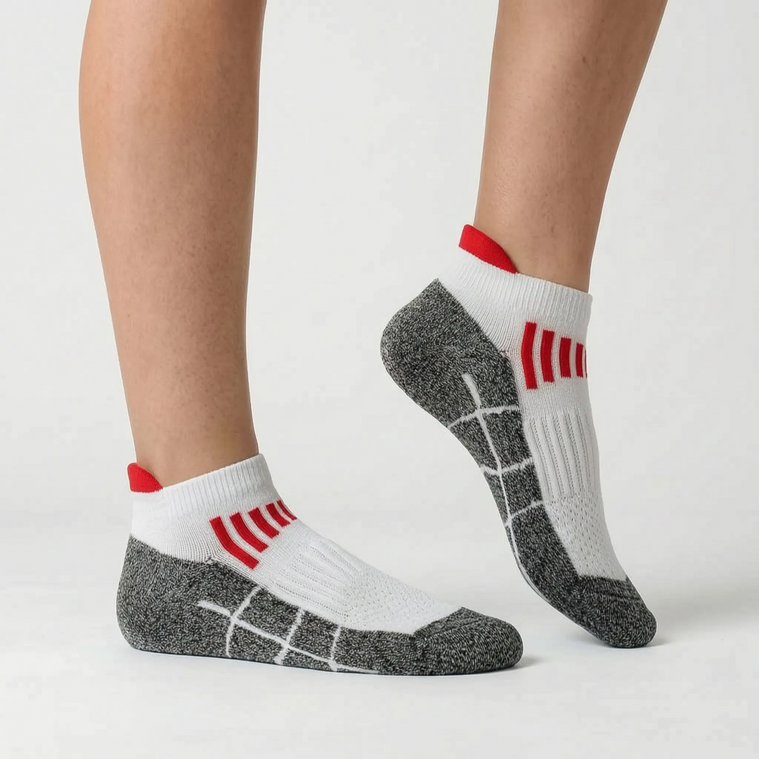Ankle-Length Athletic Socks - Julia
