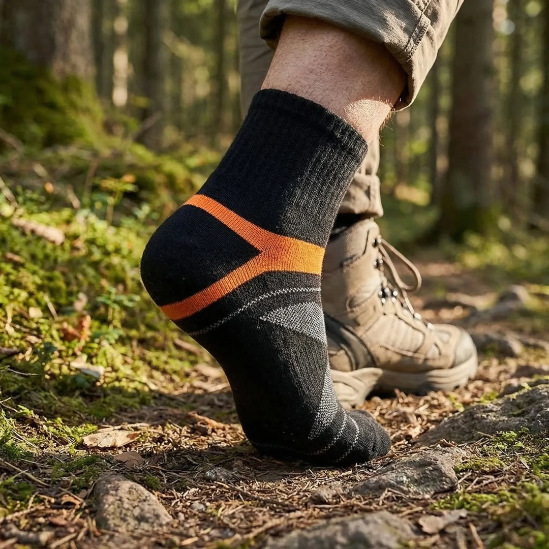 Breathable Ankle-Length Athletic Socks - Traxwear