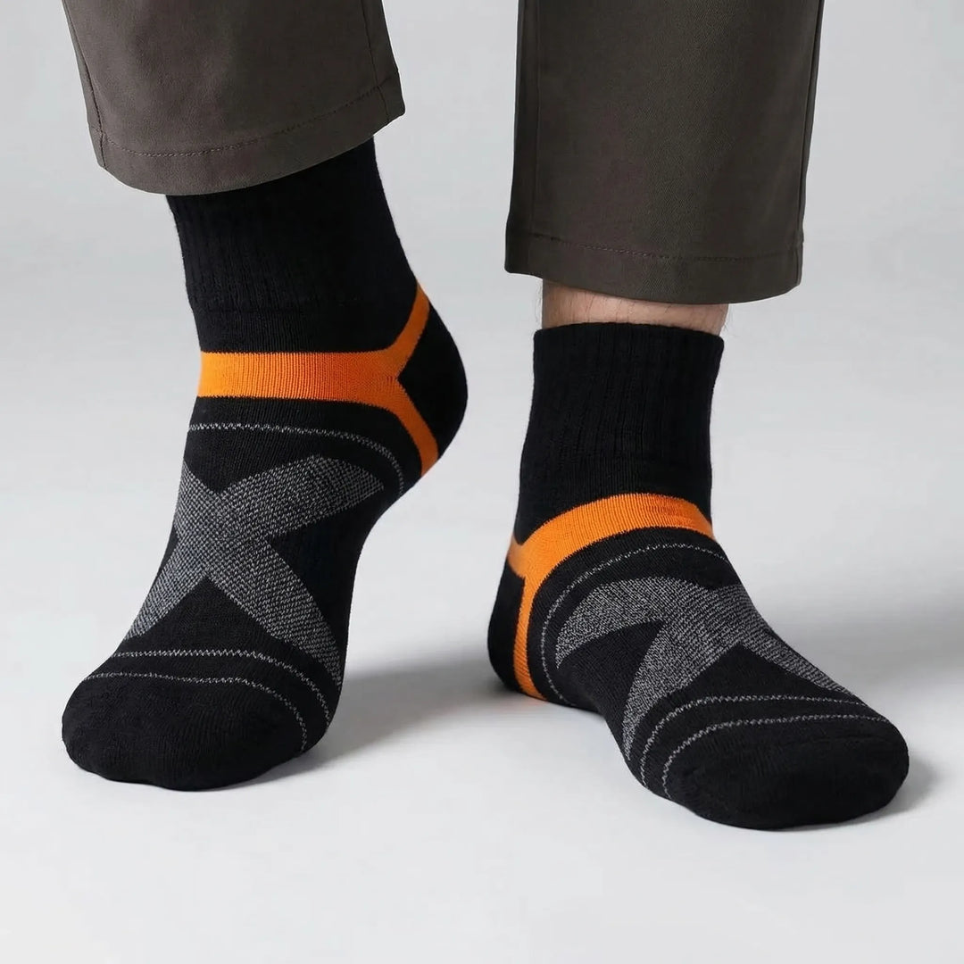 Breathable Ankle-Length Athletic Socks - Traxwear