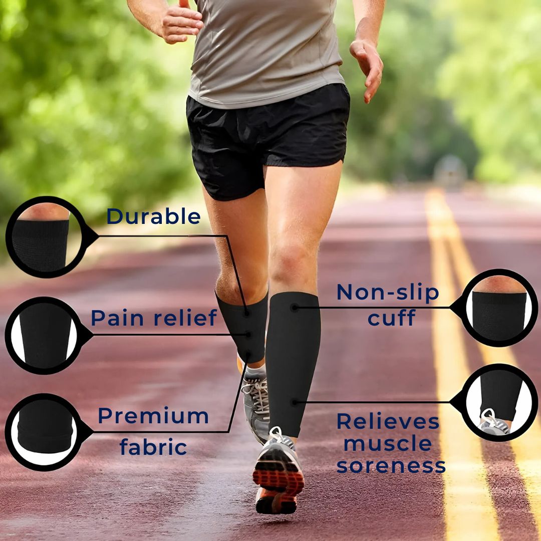 CircuEase Compression Socks | Soft, Highly Elastic Design for Muscle Recovery &amp; Circulation Enhancement for Professionals on Their Feet
