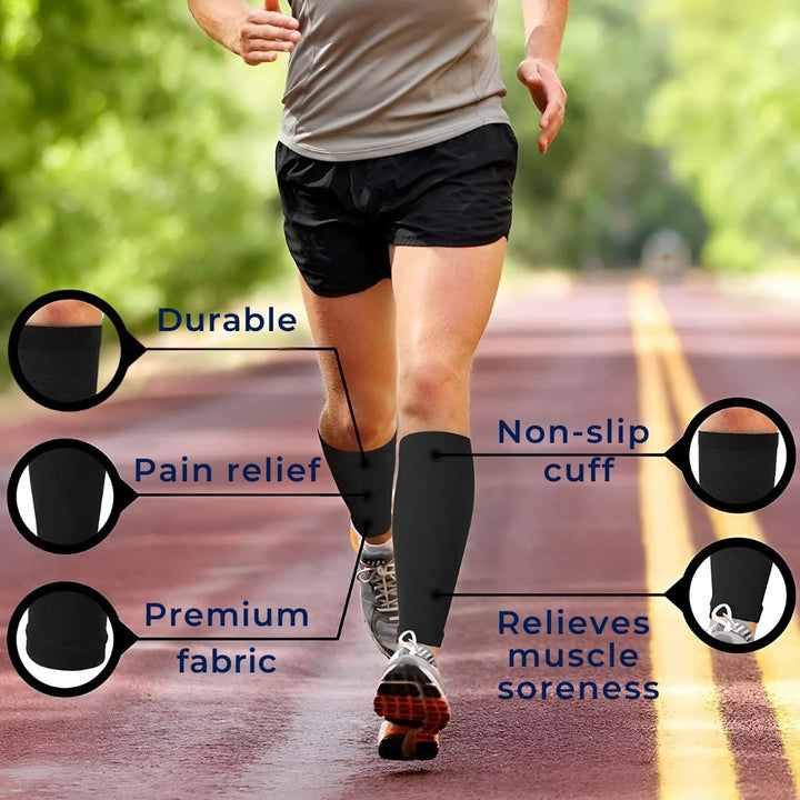 CircuEase Compression Socks | Soft, Highly Elastic Design for Muscle Recovery &amp; Circulation Enhancement for Professionals on Their Feet