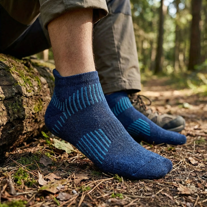 Cushioned Ankle No-Show Active Sock - Trekklin
