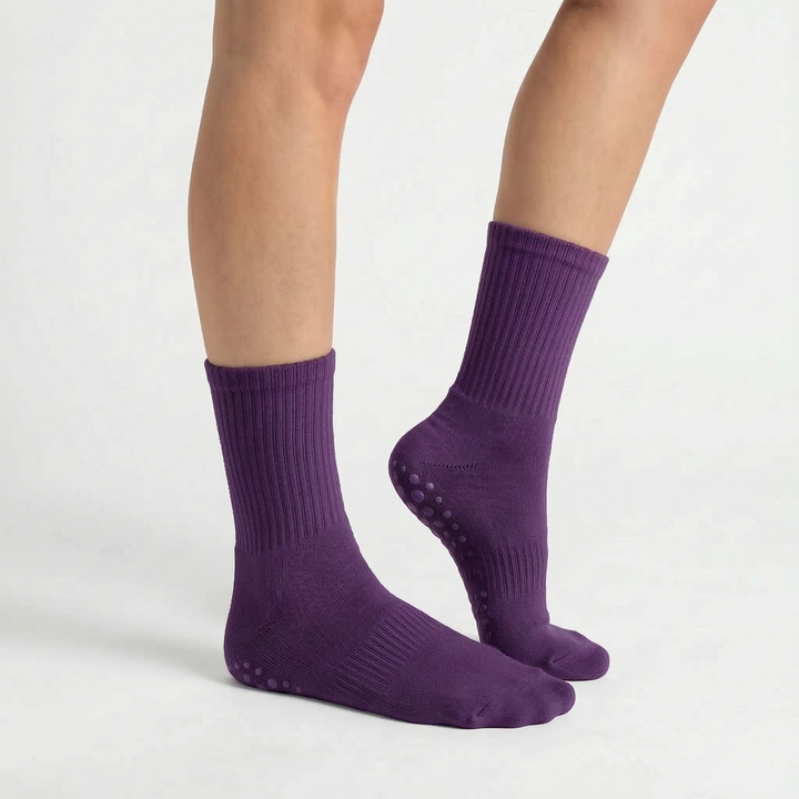 Grippy Athletic Crew Socks - Sheri