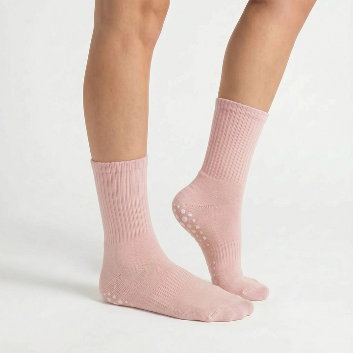 Grippy Athletic Crew Socks - Sheri