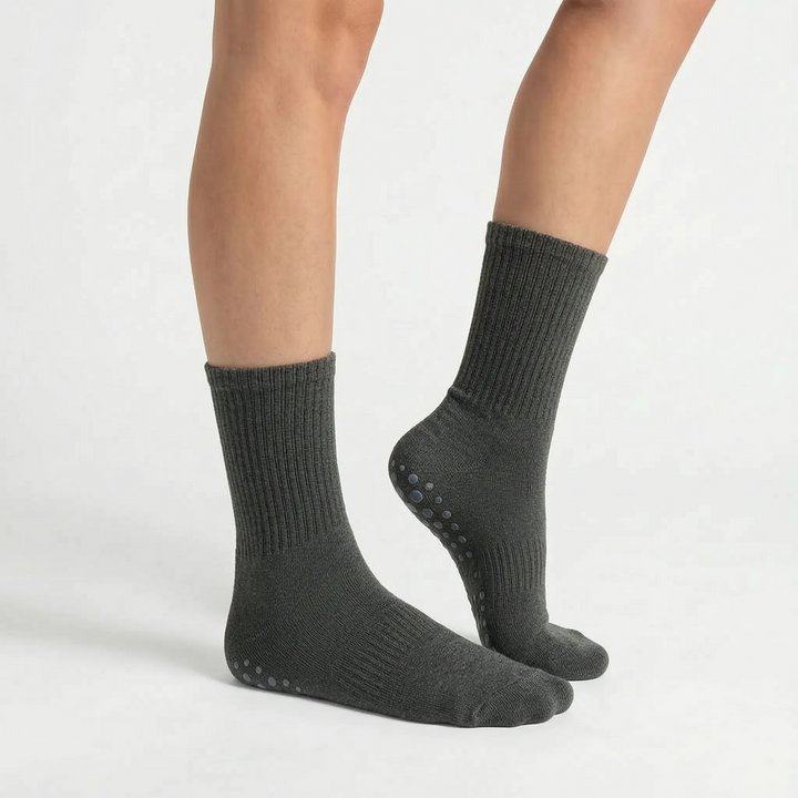 Grippy Athletic Crew Socks - Sheri