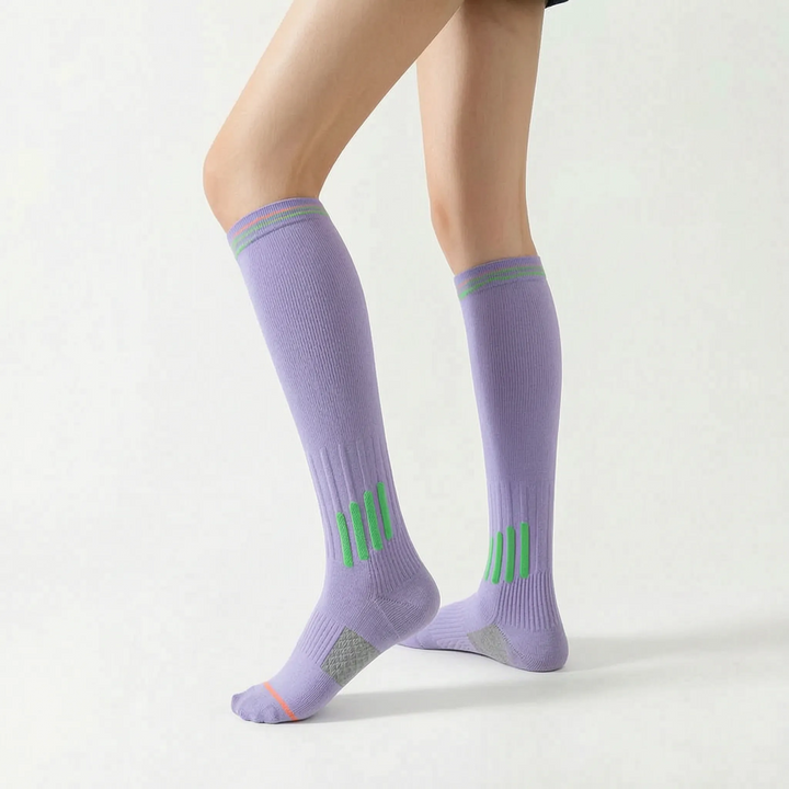 Knee-High Sports Socks - Brooke