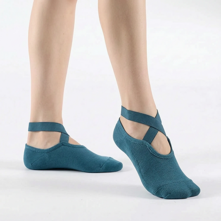 Textured Non-Slip Yoga Socks - Kathleen