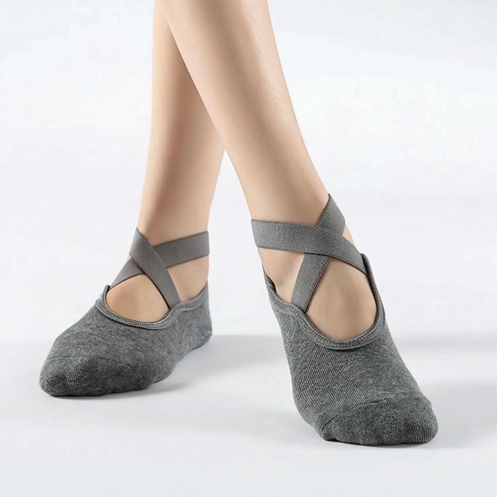 Textured Non-Slip Yoga Socks - Kathleen