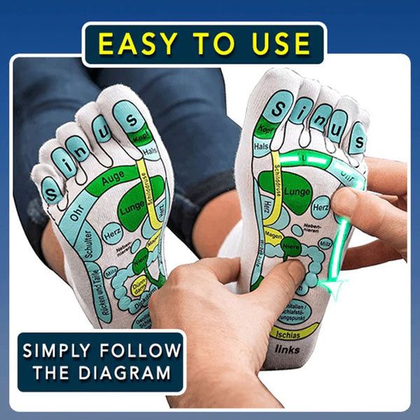 Acupressure Socks for Relaxation and Health - ReflexoSox