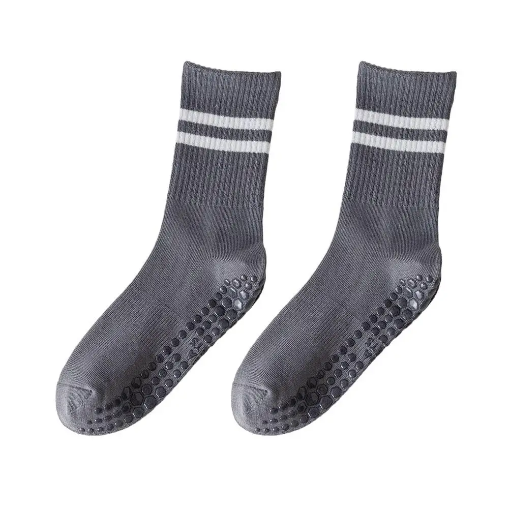 Anti-slip Mid-Tube Sports Socks for Fitness and Yoga - GripFit