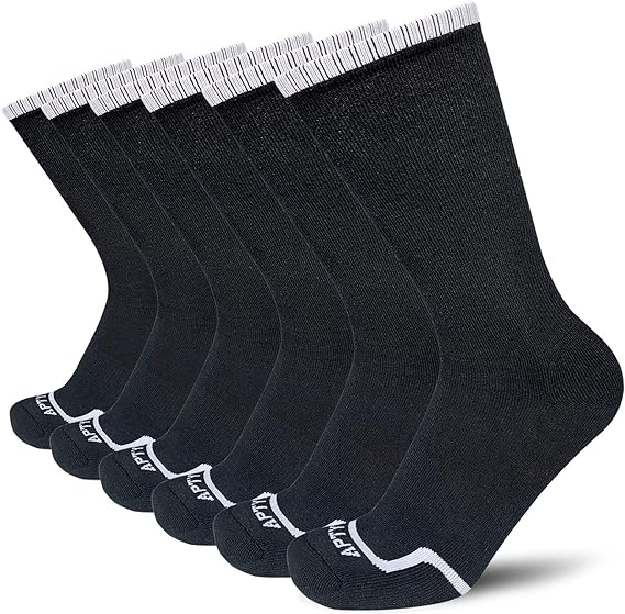 Comfortable Cotton Sports Socks (4 or 6 Pairs) - Lucas