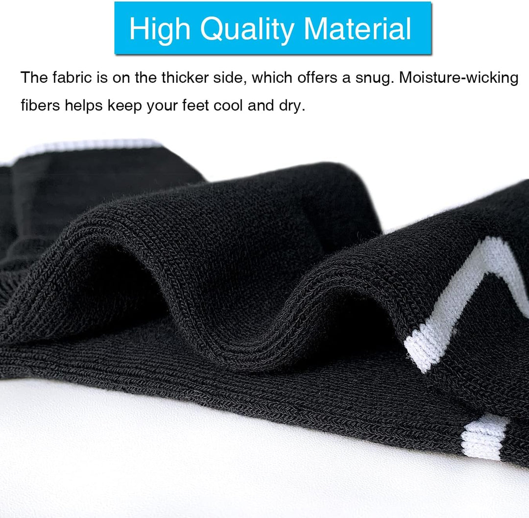 Comfortable Cotton Sports Socks (4 or 6 Pairs) - Lucas