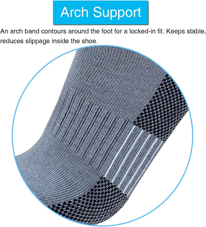Comfortable Cotton Sports Socks (4 or 6 Pairs) - Lucas