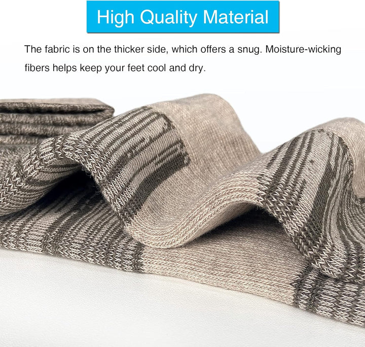 Comfortable Cotton Sports Socks (4 or 6 Pairs) - Lucas