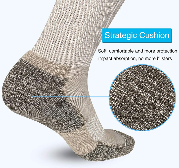 Comfortable Cotton Sports Socks (4 or 6 Pairs) - Lucas
