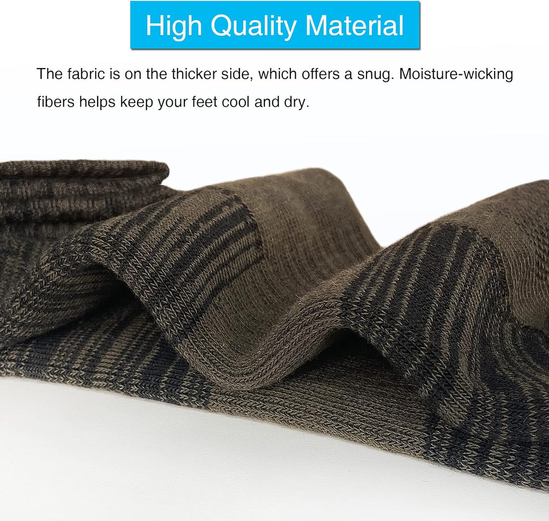 Comfortable Cotton Sports Socks (4 or 6 Pairs) - Lucas