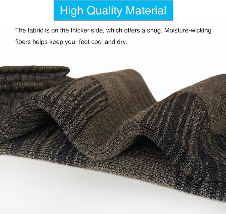 Comfortable Cotton Sports Socks (4 or 6 Pairs) - Lucas