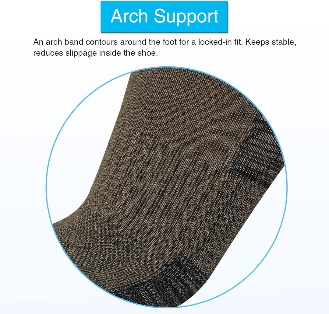 Comfortable Cotton Sports Socks (4 or 6 Pairs) - Lucas