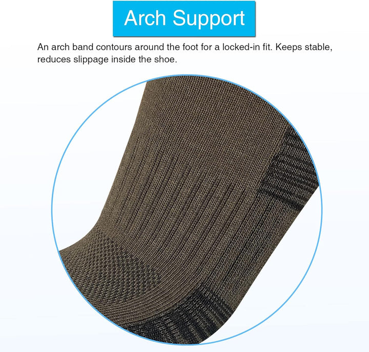 Comfortable Cotton Sports Socks (4 or 6 Pairs) - Lucas