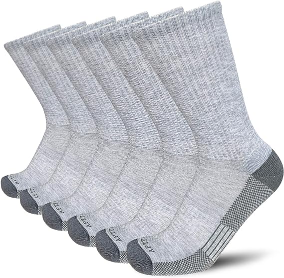 Comfortable Cotton Sports Socks (4 or 6 Pairs) - Lucas
