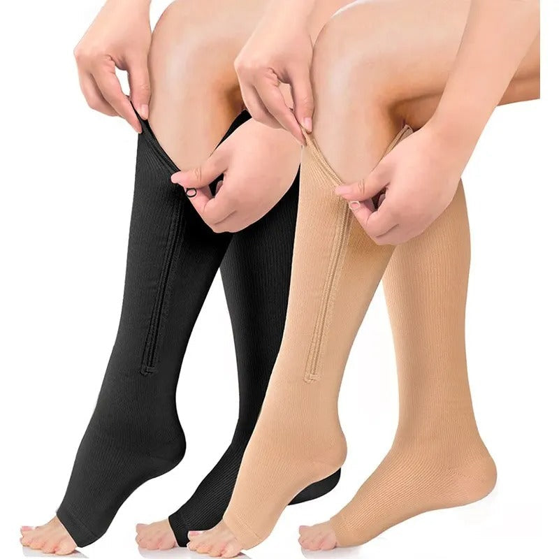 Feet Relief Compression Zip Socks – All-Day Support and Pain Relief