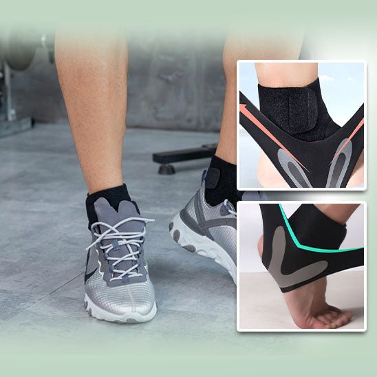 Compression Ankle Brace with Cross Stabilisation - FlexGuard Pro