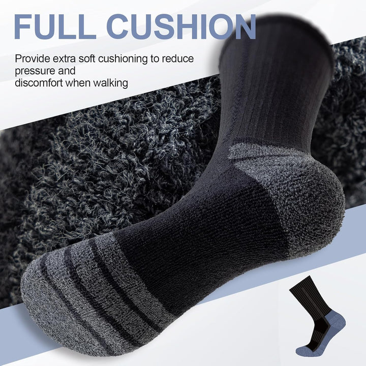 Cotton Sports Socks Unisex (6 Pairs) - Robin