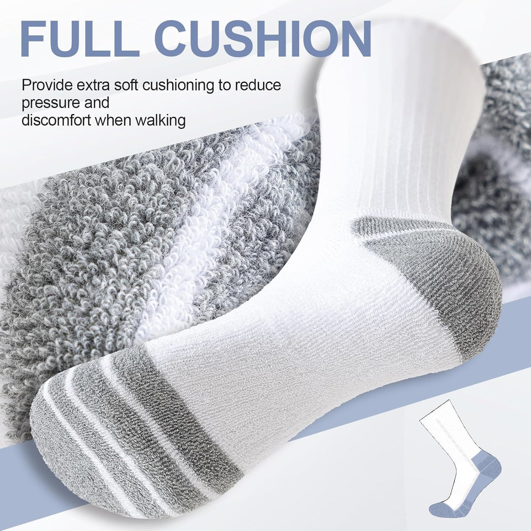 Cotton Sports Socks Unisex (6 Pairs) - Robin