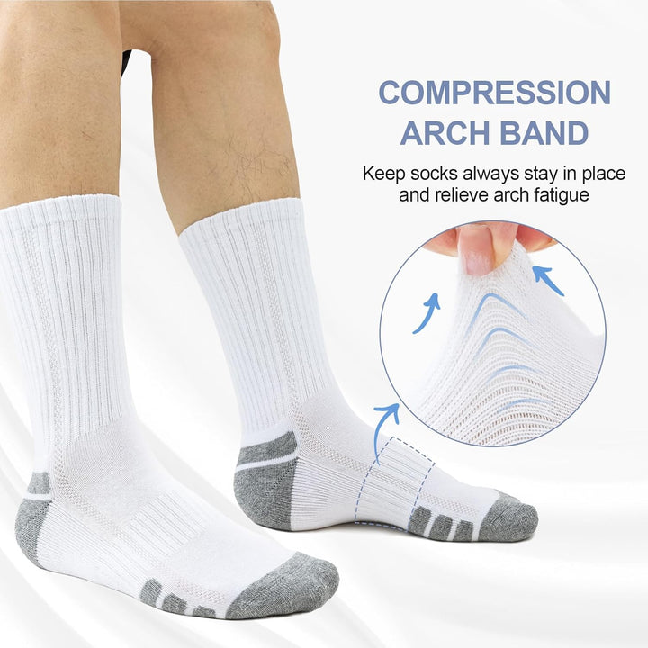 Cotton Sports Socks Unisex (6 Pairs) - Robin