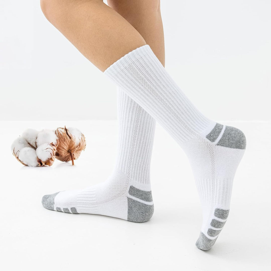 Cotton Sports Socks Unisex (6 Pairs) - Robin