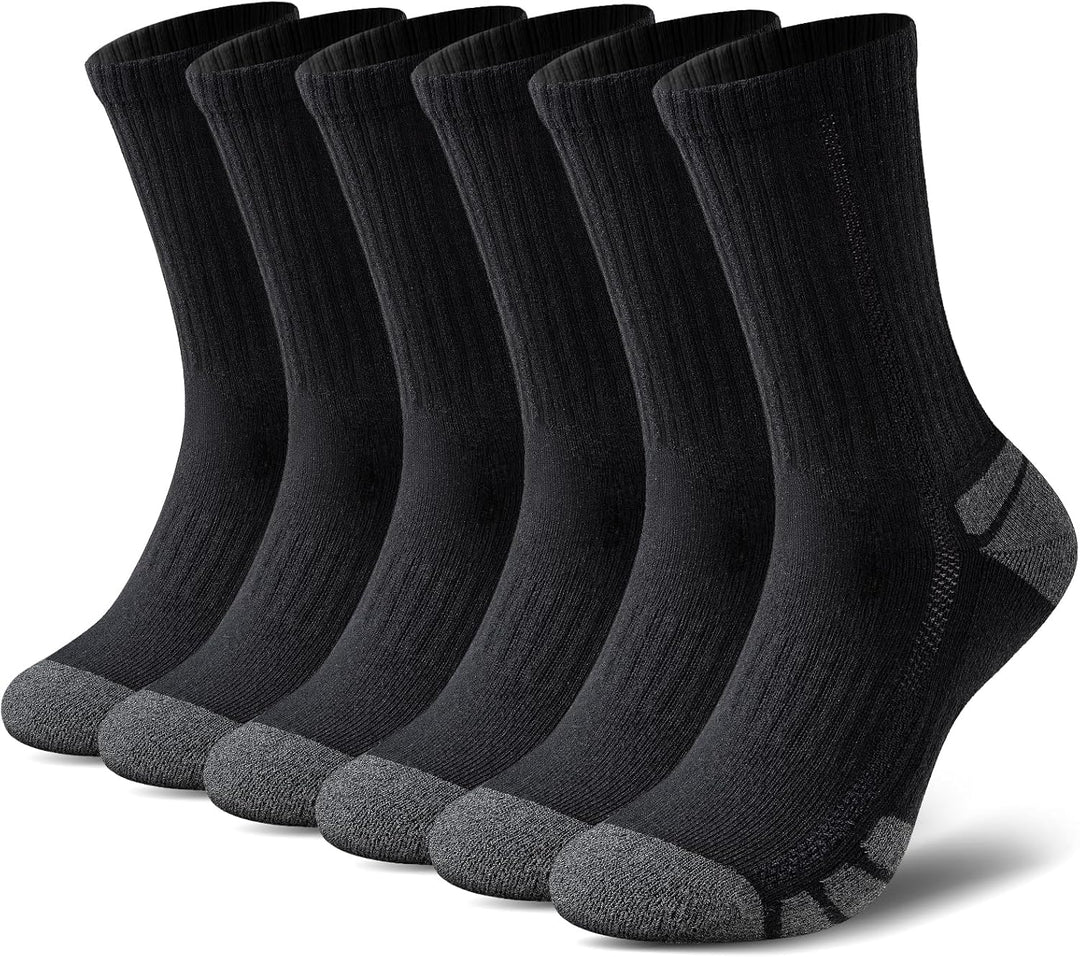 Cotton Sports Socks Unisex (6 Pairs) - Robin