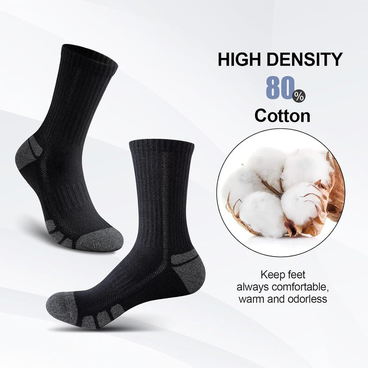 Cotton Sports Socks Unisex (6 Pairs) - Robin